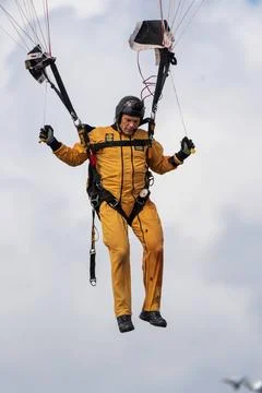 RECORD DATE NOT STATED Staff Sgt. Mathew Garner of the U.S. Army Parachute... Foto stock