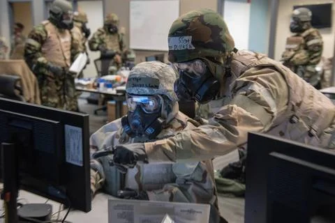 RECORD DATE NOT STATED Staff Sgt. Cameron Dunkin, 302nd Communications Fli... Stock Photos
