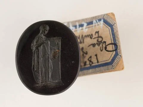 RECORD DATE NOT STATED  Stamp. Paris, Carnavalet museum. 51856-5 Camp, han... 写真素材