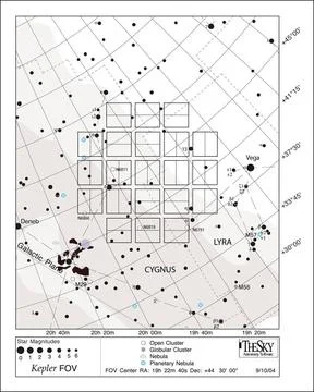 RECORD DATE NOT STATED  This star chart illustrates the large patch of sky... Stock Photos