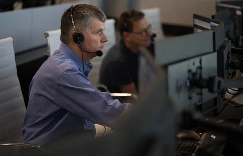 RECORD DATE NOT STATED  Steve Stich, deputy manager of NASAs Commercial C.. Foto stock