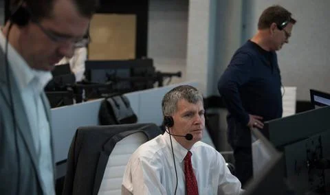 RECORD DATE NOT STATED  Steve Stich, deputy manager of NASAs Commercial C.. Foto stock