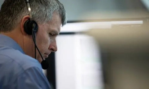 RECORD DATE NOT STATED  Steve Stich, deputy manager of NASAs Commercial C.. Foto stock