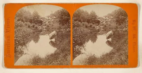 RECORD DATE NOT STATED Stone Bridge, Central Park, New York City. William ... Fotos Stock