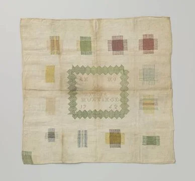 RECORD DATE NOT STATED  Stoplap Muntinge Ann) 1762., 1762 Silk stop patch ... Fotos de archivo