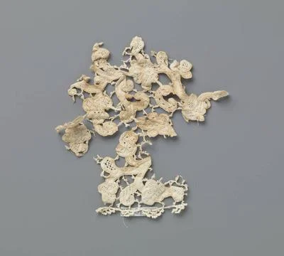 RECORD DATE NOT STATED  Strip of needle side with curly tendrils and multi... 스톡 사진