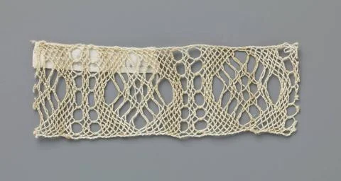 RECORD DATE NOT STATED  Strip knotted side with windows in rectangular fie... Stockfoto's