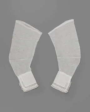 RECORD DATE NOT STATED  Sub-sleek of glass batist with a cuff that is deco... Stock Photos