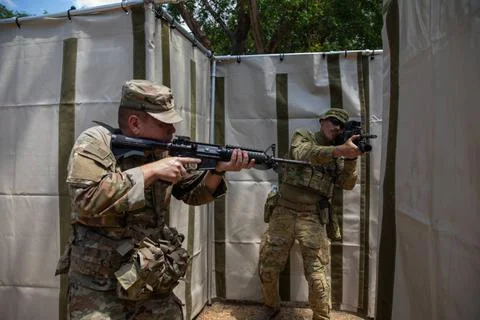 RECORD DATE NOT STATED  Super Garuda Shield 2023, at 5th Marine Training C... Foto stock