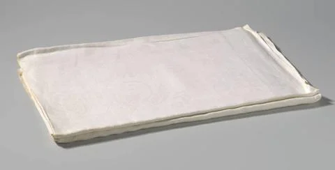 RECORD DATE NOT STATED  Tablecloth from Linnamast with a flower pattern, a... Stock Photos