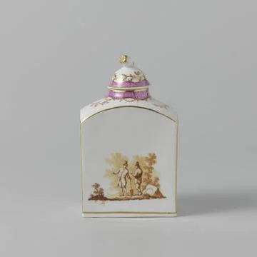 RECORD DATE NOT STATED  Tea Service, Manufactuur Oud-Loosdrecht, c. 1774 -... Stock Photos