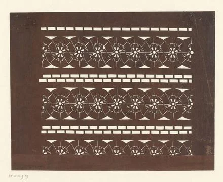 RECORD DATE NOT STATED  Template with lanes interlocking round shapes, ano... Stock Photos