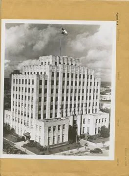 RECORD DATE NOT STATED Texas State Highway Department Building. State: Tex... Fotos de archivo