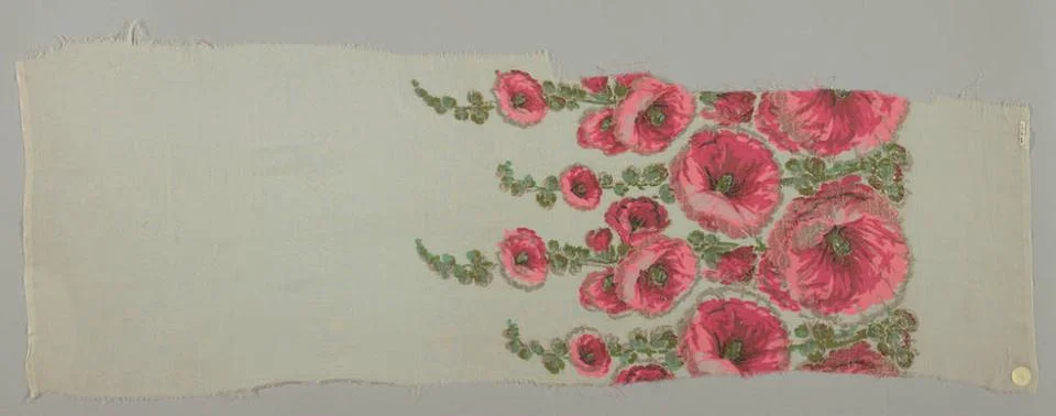 RECORD DATE NOT STATED Textile (France); silk, metallic thread Copyright: ... Stock Photos