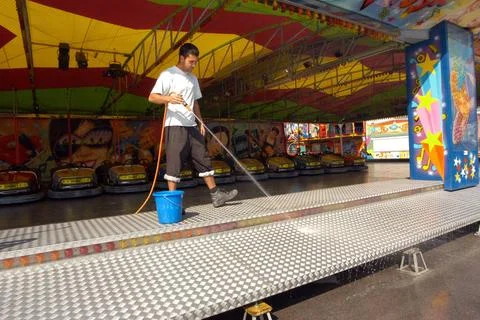 RECORD DATE NOT STATED a Theme park for amusement lfun eisure and entertai... Stock Photos