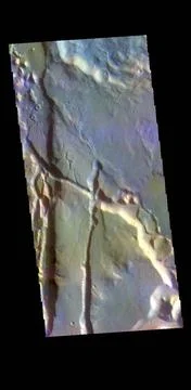 RECORD DATE NOT STATED  The THEMIS VIS camera contains 5 filters. The data... Stock Photos