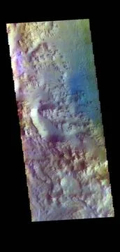 RECORD DATE NOT STATED  The THEMIS VIS camera contains 5 filters. The data... Stock Photos