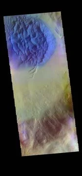 RECORD DATE NOT STATED  The THEMIS VIS camera contains 5 filters. The data... Stock Photos