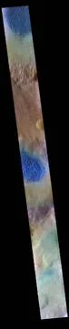 RECORD DATE NOT STATED  The THEMIS VIS camera contains 5 filters. The data... Stock Photos