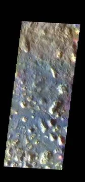 RECORD DATE NOT STATED  The THEMIS VIS camera contains 5 filters. The data... Stock Photos