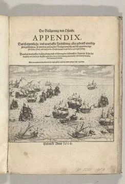 RECORD DATE NOT STATED  Title print for the Appendix: The destruction of S... Stock Photos
