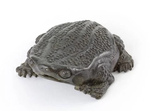 RECORD DATE NOT STATED  Toad. Bronze. Paris, Cernuschi museum. Asian antiq... Foto stock