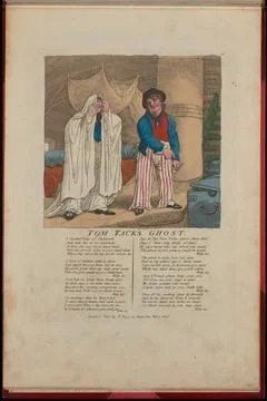 RECORD DATE NOT STATED Tom Tack s ghost , Sailors, Practical jokes, Cannon... Stock Photos