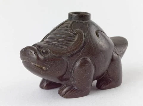 RECORD DATE NOT STATED  Tortoise. Bronze. Paris, Cernuschi museum. Asian a... Stock Photos