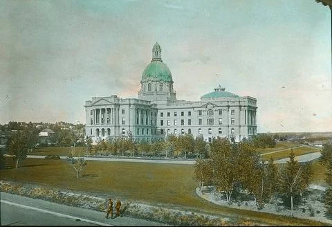 RECORD DATE NOT STATED  Transparency - Parliament buildings, Edmonton, AB,... Fotos de archivo