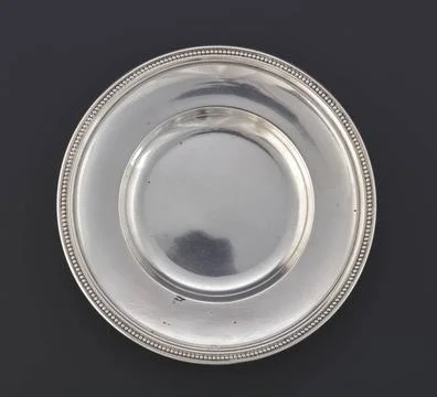 RECORD DATE NOT STATED  Tray; Christofle (Paris; Platernicza company; Fl. ... Stock Photos