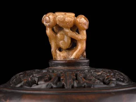 RECORD DATE NOT STATED  Tripode.. Bronze. Paris, museum money. 144391-24 C... Stock Photos