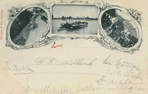 RECORD DATE NOT STATED Triptych van Lent with end -of -tension j.l. Wilden... Stock Photos