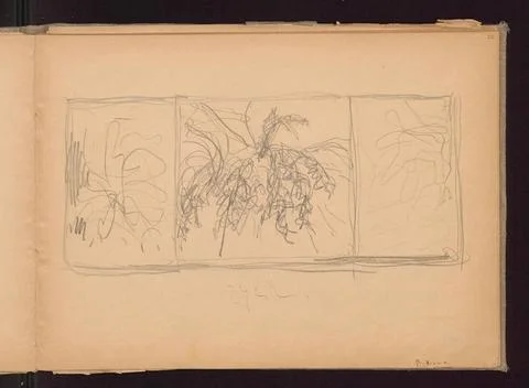 RECORD DATE NOT STATED  Triptych sketch life; Ruszczyc, Ferdynand (1870-19... Stock Photos
