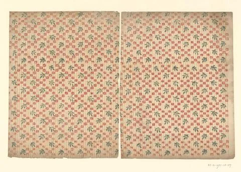 RECORD DATE NOT STATED  Two sheets with windscreen pattern of blocks with ... Stock Photos