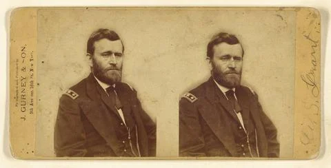 RECORD DATE NOT STATED Ulysses S. Grant. Jeremiah Gurney &amp; Son Copyright: ... Stock Photos