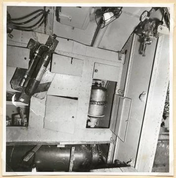 RECORD DATE NOT STATED  UO interior SB side.Absorption vessel between 9-10... Stock Photos