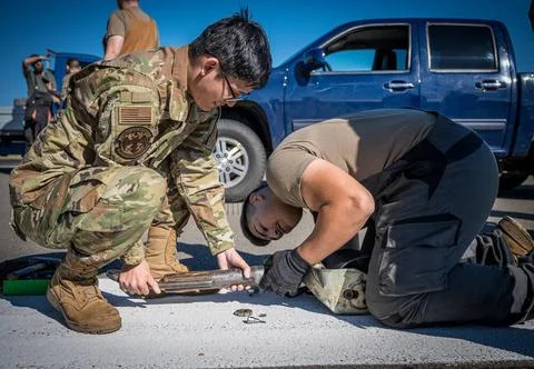 RECORD DATE NOT STATED U.S. Air Force Airman 1st Class Rayce Takeyesu, 786... Foto stock