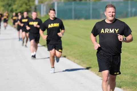 RECORD DATE NOT STATED U.S. Army Maj. Brandon E. Sallee, operations staff ... Stock Photos