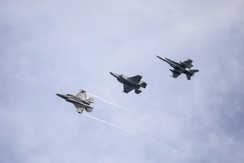 RECORD DATE NOT STATED U.S. Marine Corps F-35B Lightning II aircraft with ... Foto stock