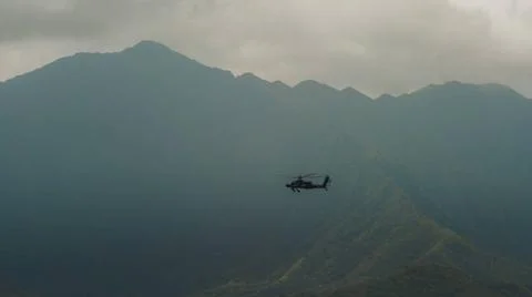 RECORD DATE NOT STATED A U.S. Army AH-64D Apache Longbow with 25th Combat ... Foto stock