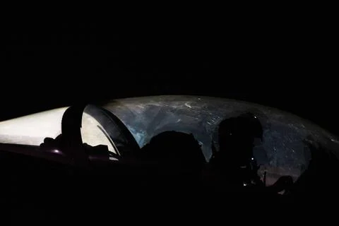 RECORD DATE NOT STATED U.S. Air Force Lt. Col. Daniel Trueblood, 79th Expe... Stock-Fotos