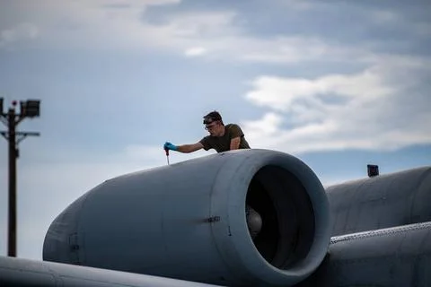 RECORD DATE NOT STATED U.S. Air Force Senior Airman Alexander Scott, 74th ... Stock Photos