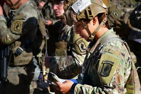 RECORD DATE NOT STATED A U.S. Army Paratrooper assigned to the 173rd Airbo... Photos