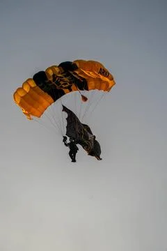 RECORD DATE NOT STATED U.S. Army Parachute Team, the Golden Knights, parac... Foto stock