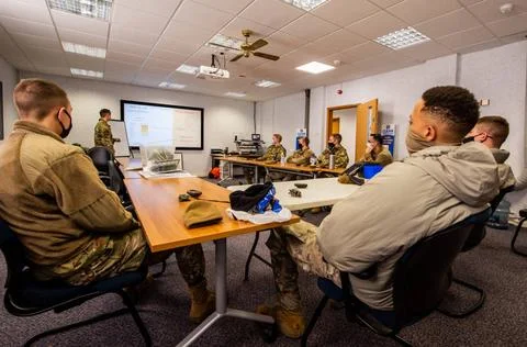 RECORD DATE NOT STATED U.S. Air Force Tech. Sgt. Mark Mitchell, 100th Oper... Foto stock