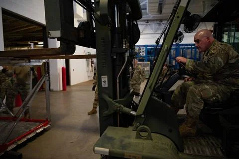 RECORD DATE NOT STATED U.S. Air Force Tech. Sgt. Cody Lockhart, 621st Cont... 스톡 사진