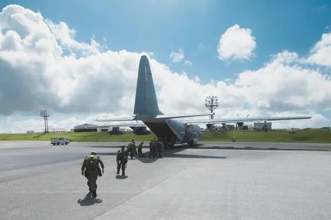 RECORD DATE NOT STATED U.S. Marines with 3d Reconnaissance Battalion, 3d M... Foto stock