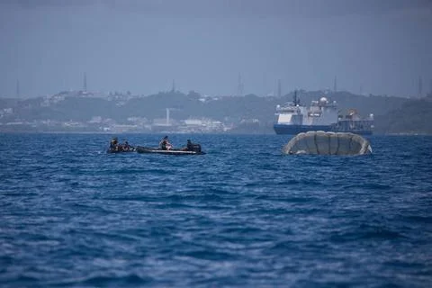 RECORD DATE NOT STATED U.S. Marines with 3d Reconnaissance Battalion, 3d M... Foto stock