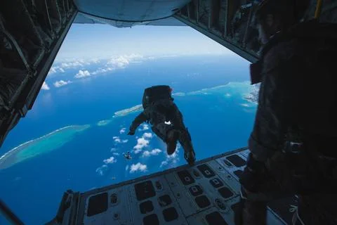 RECORD DATE NOT STATED U.S. Marines with 3d Reconnaissance Battalion, 3d M... Foto stock