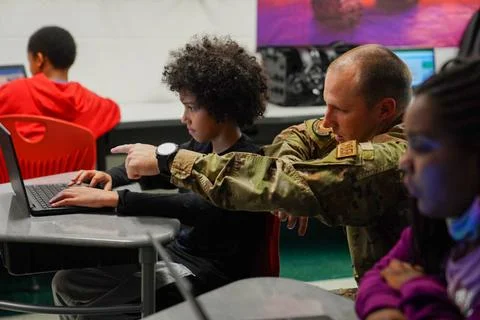 RECORD DATE NOT STATED  U.S. Air Force Tech Sgt. Shane Balkcom, 336th Trai... 库存照片